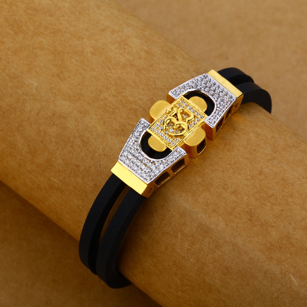 Rose Gold Spring Mens Bracelet-MLB48