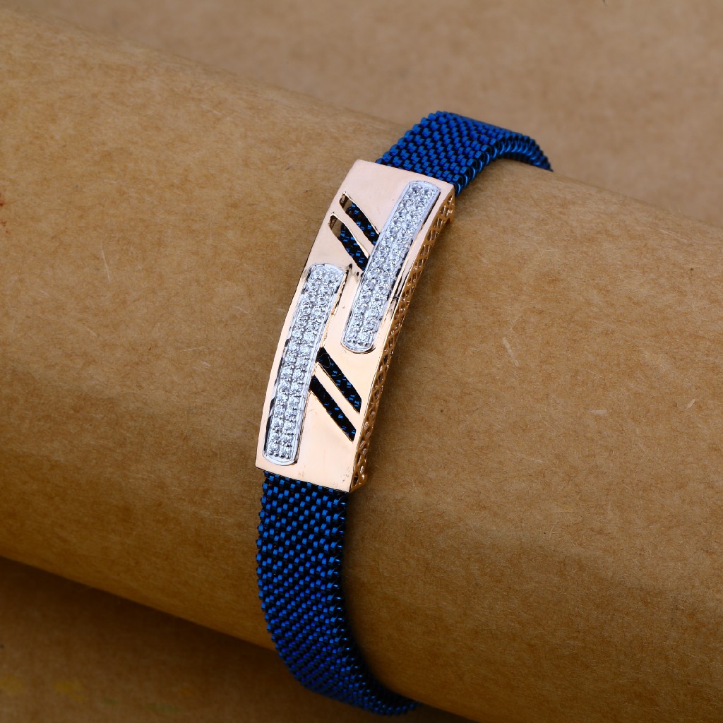 Rose Gold Spring Mens Bracelet-MLB48