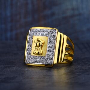 22K Gold Ring-MR168