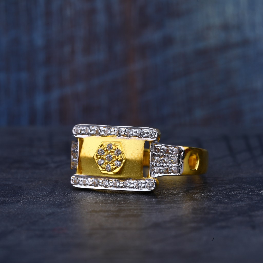 Mens Gold Ring-MR162