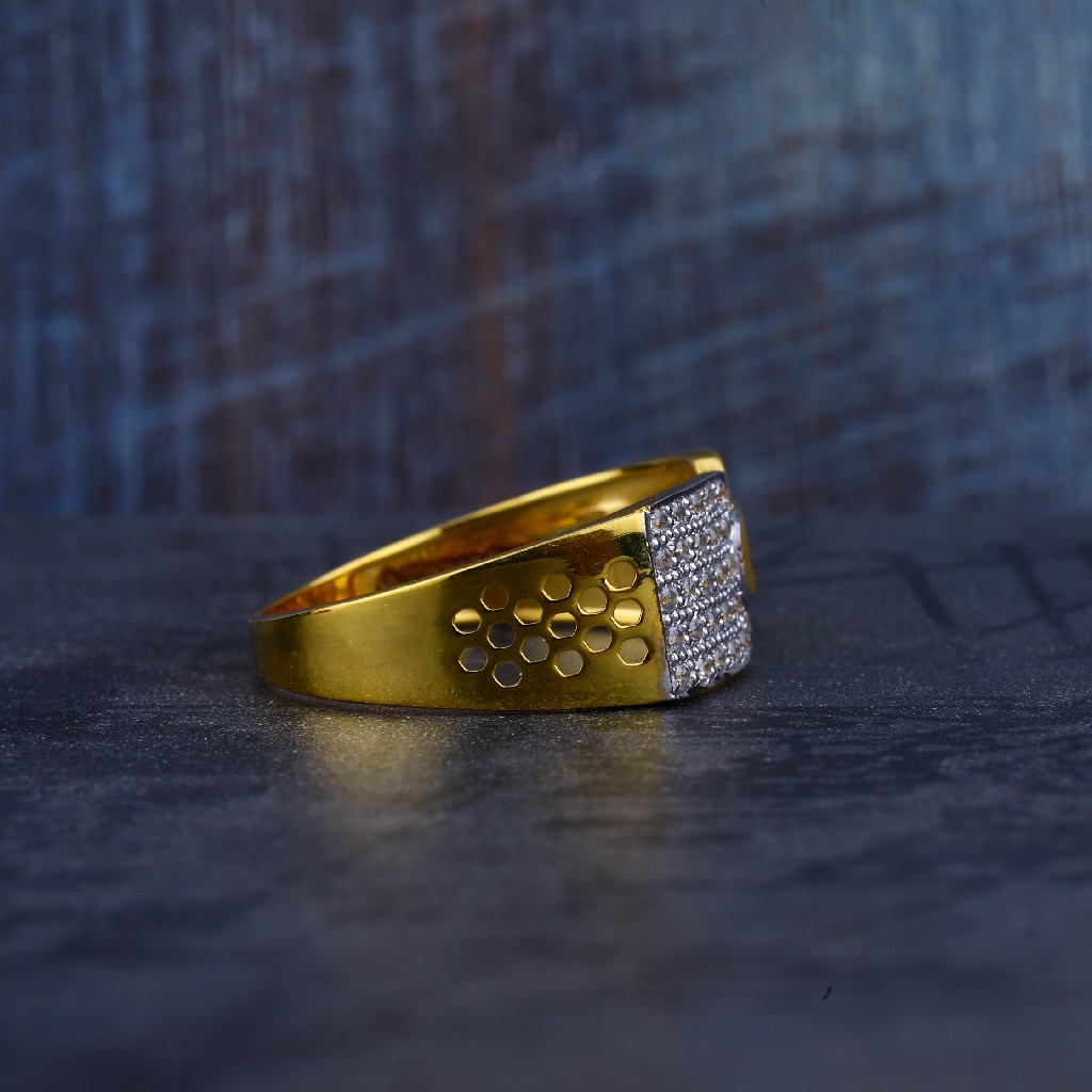 Mens Daily Wear Gold Ring-MR153 - Image 2