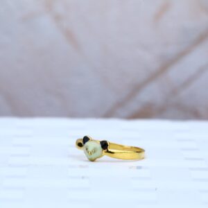 Gold Meena Kids Ring-KR64