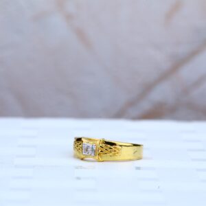 Kids Cz Gold Ring-KR56