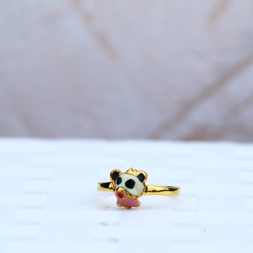 Gold Kids Ring-KR47
