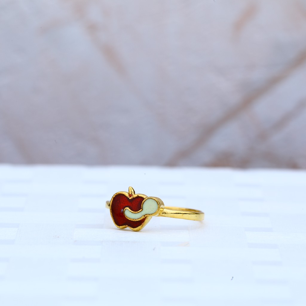 Kids Gold 22K Ring-KR38