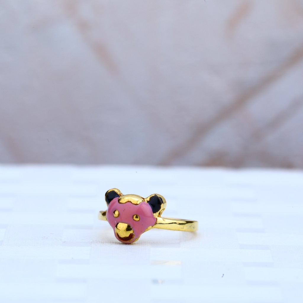 Kids 22K Gold Ring-KR35