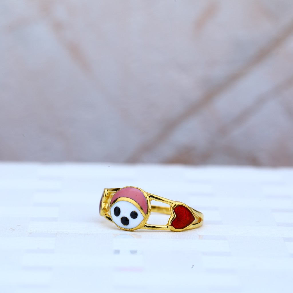 New Born Baby Gold Ring-KR31