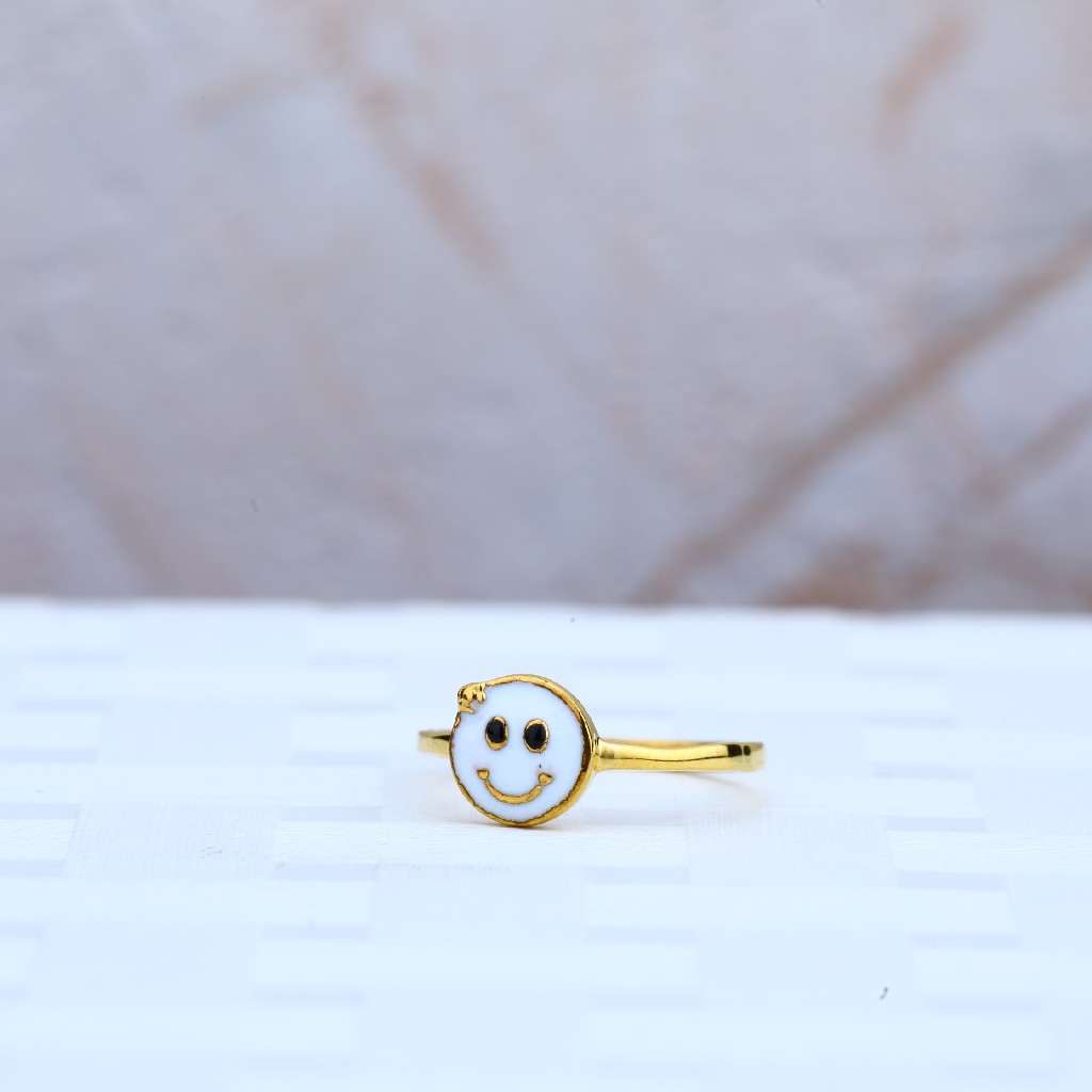 Baby Smile Gold Ring-KR27