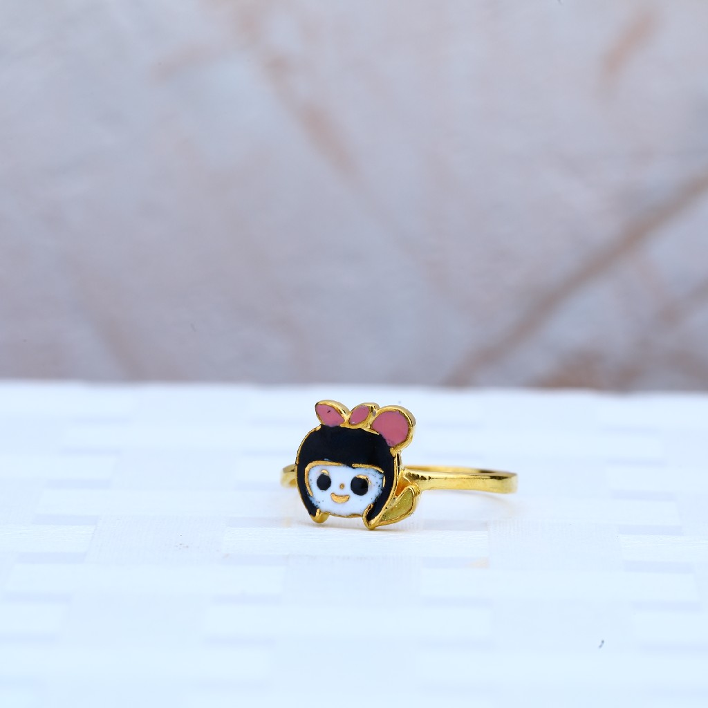 Kids Gold 22K Ring-KR18