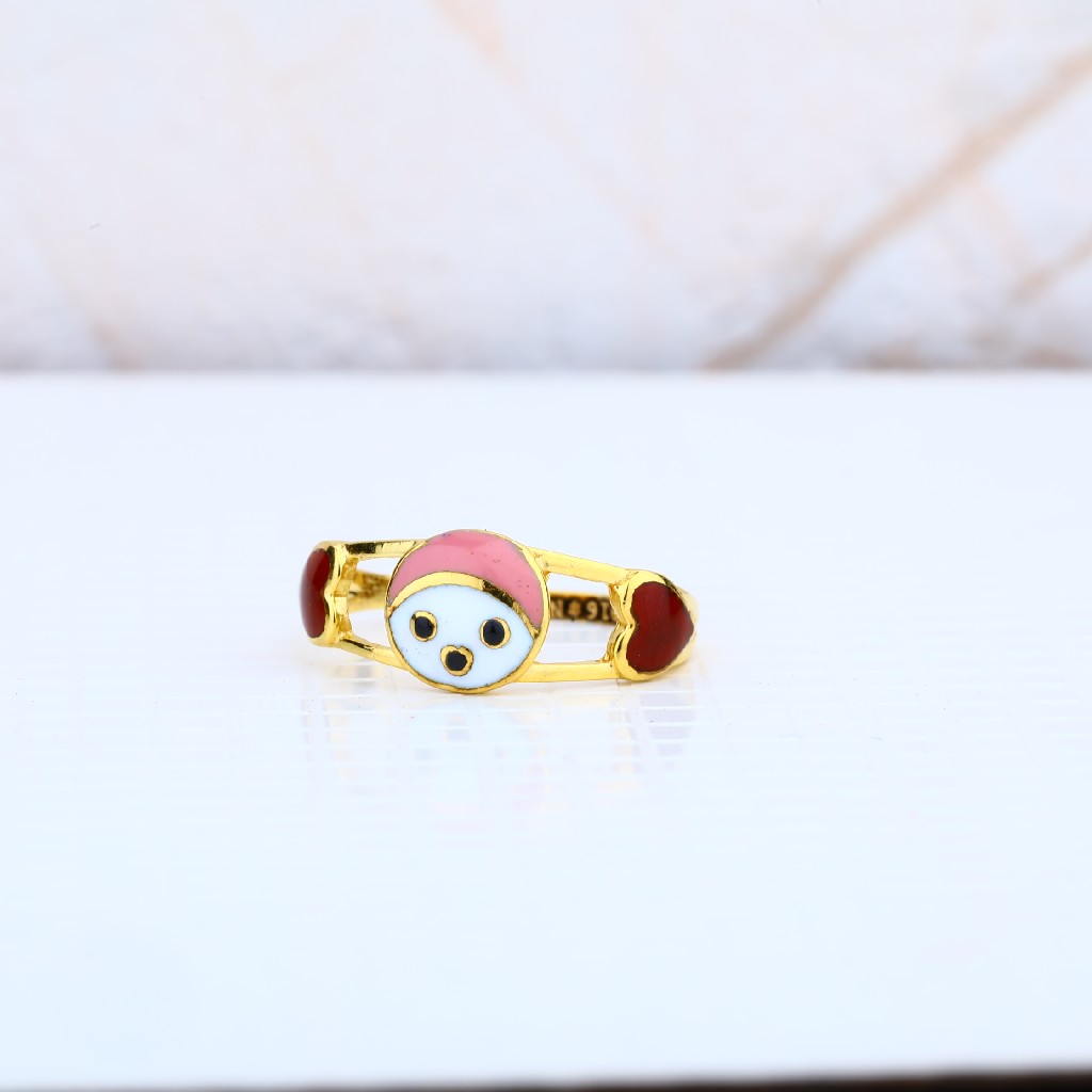 Kids Gold 916 Ring-KR17