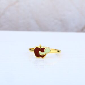 916 Gold Baby Ring-KR11