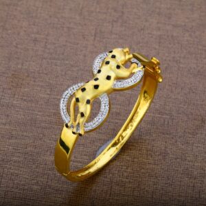 Mens Jaguar Gold Kada-MKB13