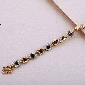 Mens Rose Gold Rudraksha Bracelet-MRB10