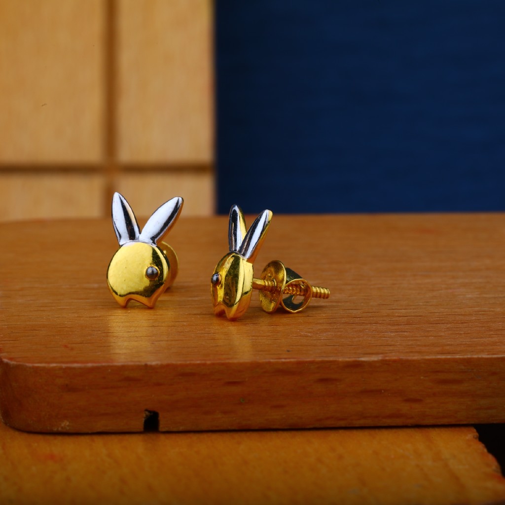 916 Gold Earrings-ME03