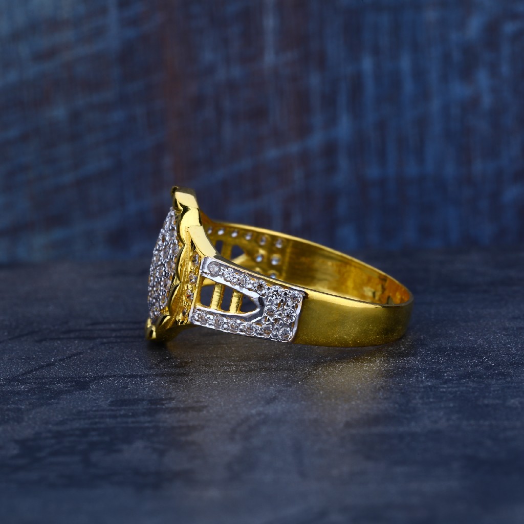 22K Mens Ring-MR125 - Image 3