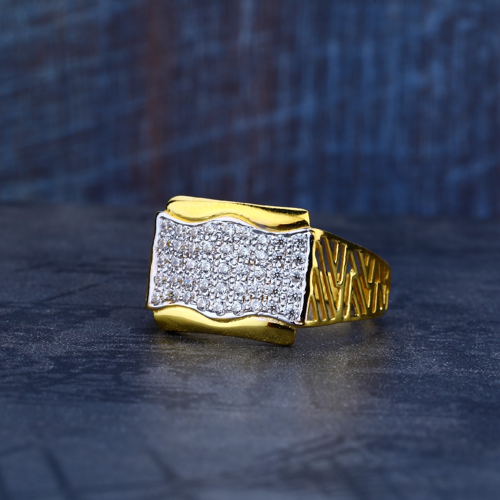 Mens 22K Gold Ring-MR115
