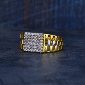 Mens 916 Gold Ring-MR104
