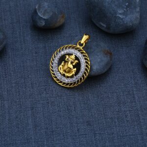 Ganesha Gold 916 God Oendant-GP69