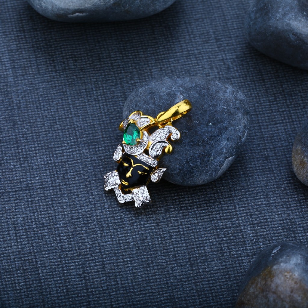 Shreenathji God 916 Gold Pendant-GP50