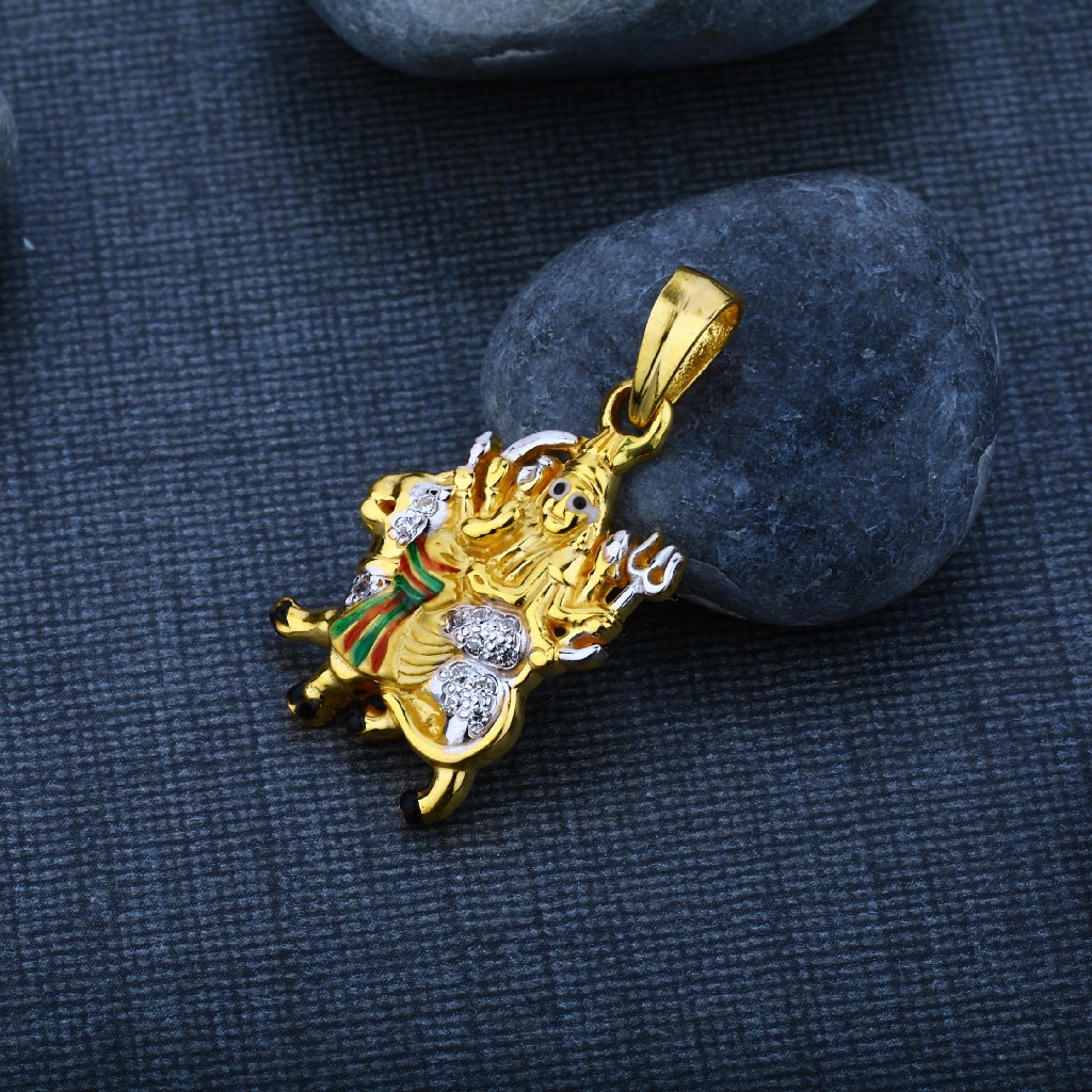 Ambe Maa Gold 916 Pendant-GP45