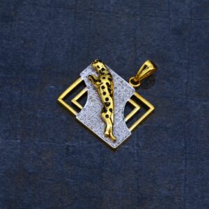 Mens Jaguar 916 Gold Pendant-MHP11