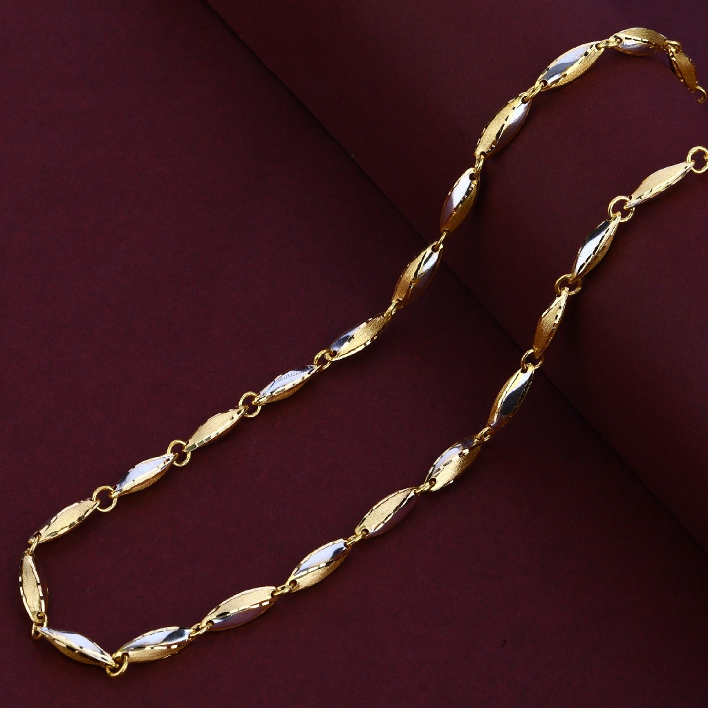 Gold Mens 22K Chain-MTC111
