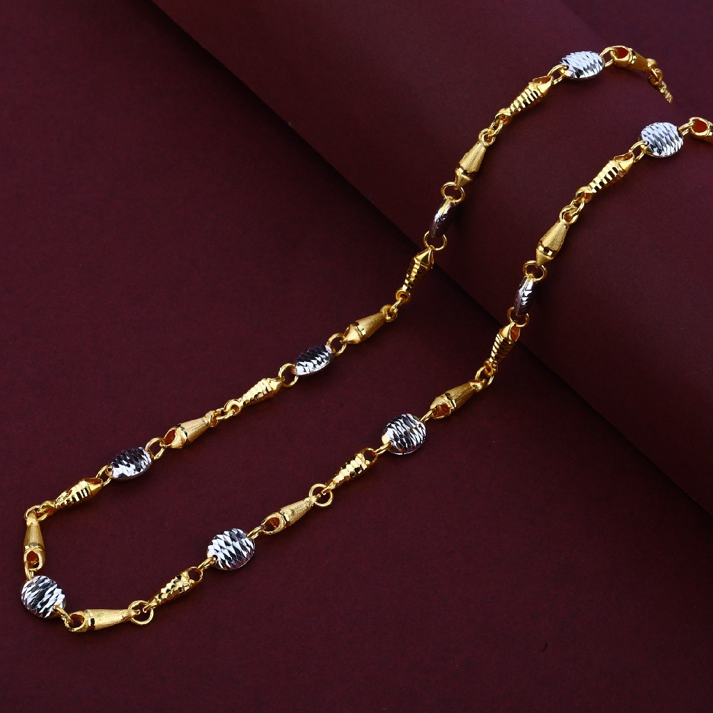 Mens 22K Turkey Gold Designer Chain-MTC104