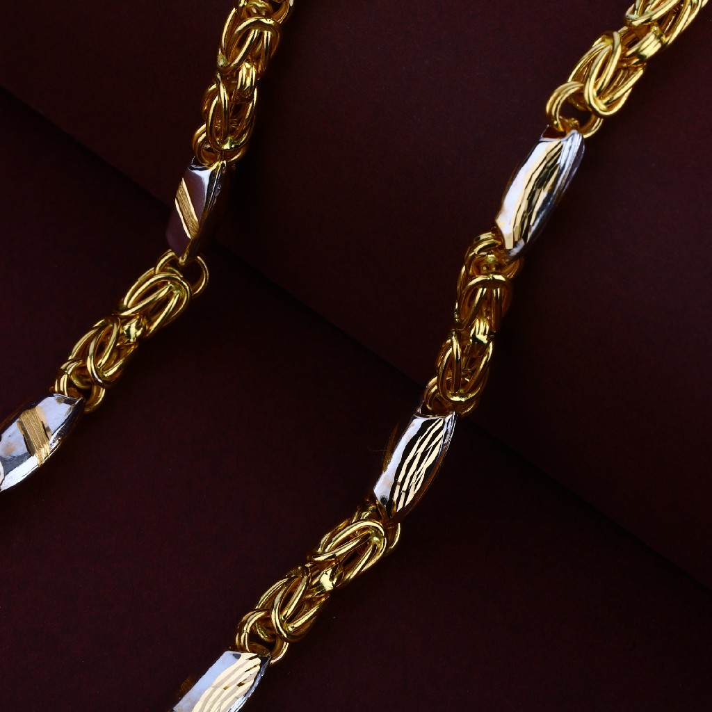 Mens Turkey Gold 916 Daily Wear Chain-MTC101 - Image 3