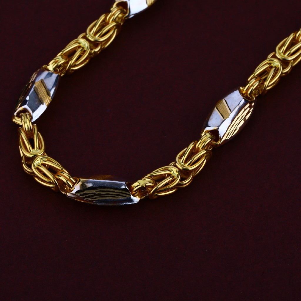 Mens Turkey Gold 916 Daily Wear Chain-MTC101 - Image 2