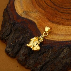 Krishna God 18K Hollow Pendant-HLP70