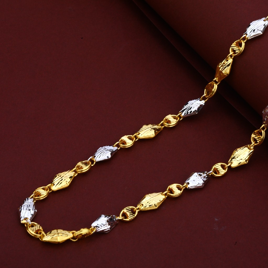 Mens 916 Gold Fancy CHAIN-MTC95