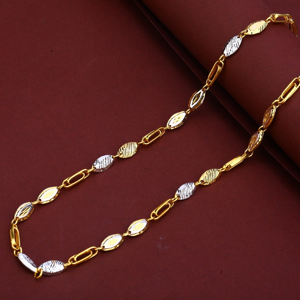Mens 22K Gold Designer Turkey Chain-MTC83