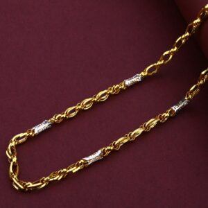 Mens 916 Gold Italian Chain-MTC63