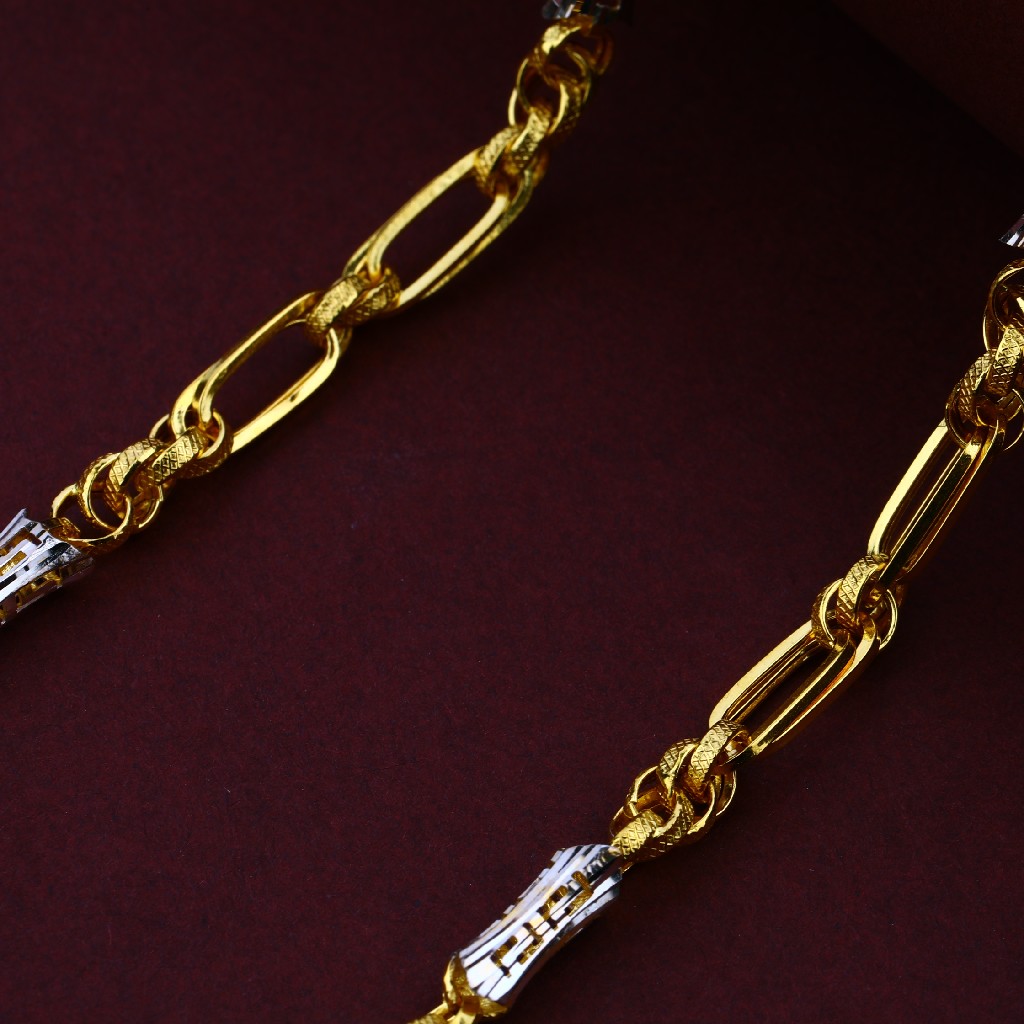 Mens Exclusive Gold Turkey 916 Chain-MTC58 - Image 2