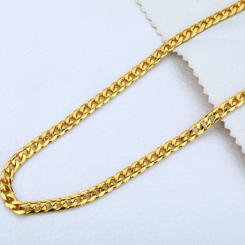 916 Gold Men's Stylish choco Chain MCH19