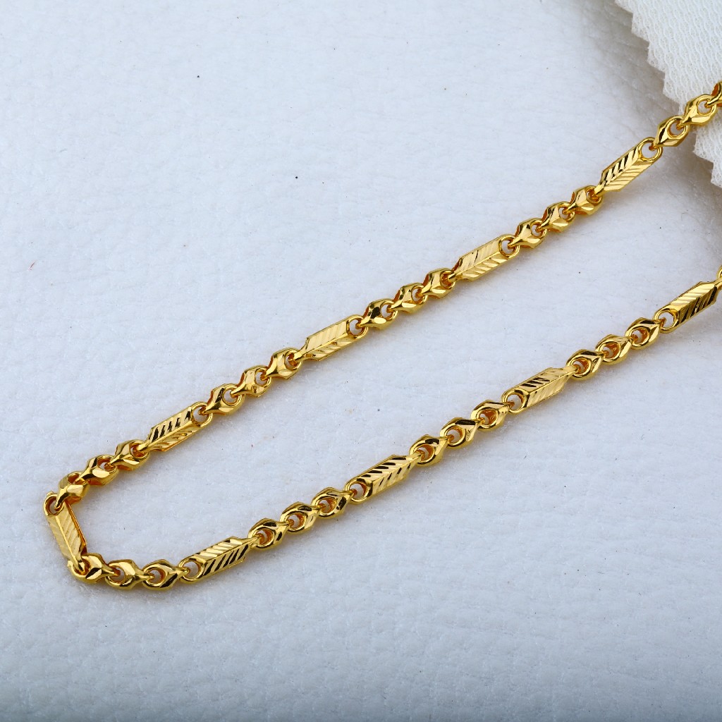 22KT Gold Hallmark Designer Mens Chock Chain MCH07