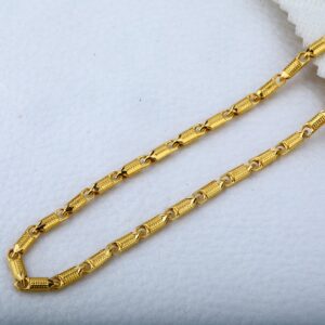Mens 916 Gold Designer Choco Chain-MCH03