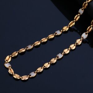 Pure Rose Gold 18K Mens Chain-RMC19