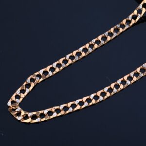 Rose Gold Designer 18K Exclusive Mens CHAIN-RMC09