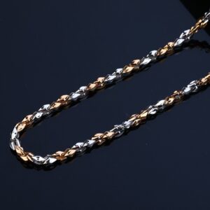 Rose Gold 18K Mens Chain-RMC08