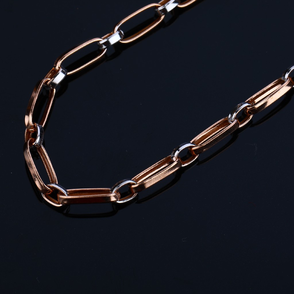 Mens Rose Gold 18K Chain-RMC07 - Image 4