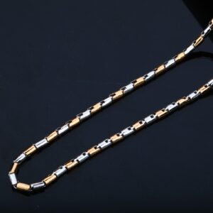 18K Pure Rose Gold Daily Wear Mens Chain-RMC04