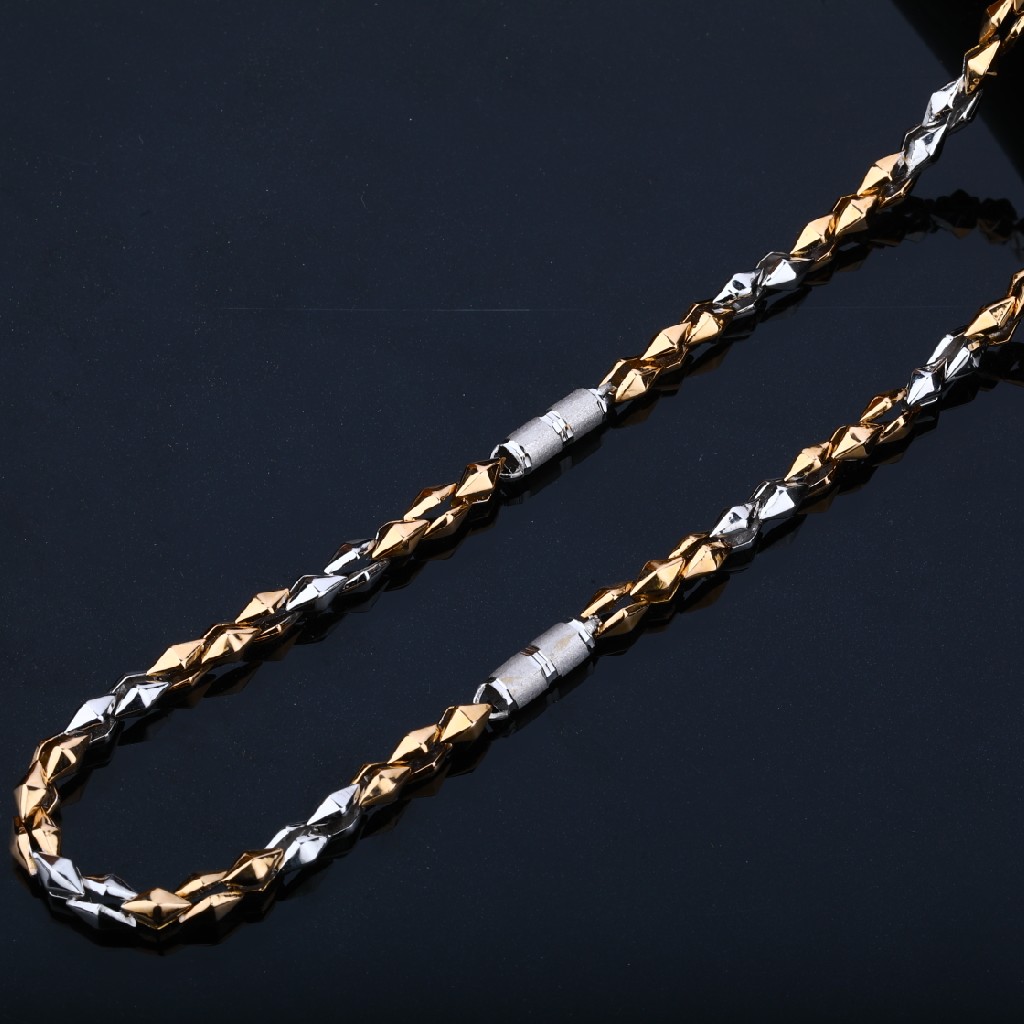 Mens 18K Rose Gold Chain-RMC02