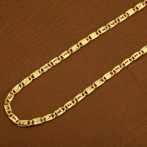 916 Gold Nawabi Mens Chain-MNC12