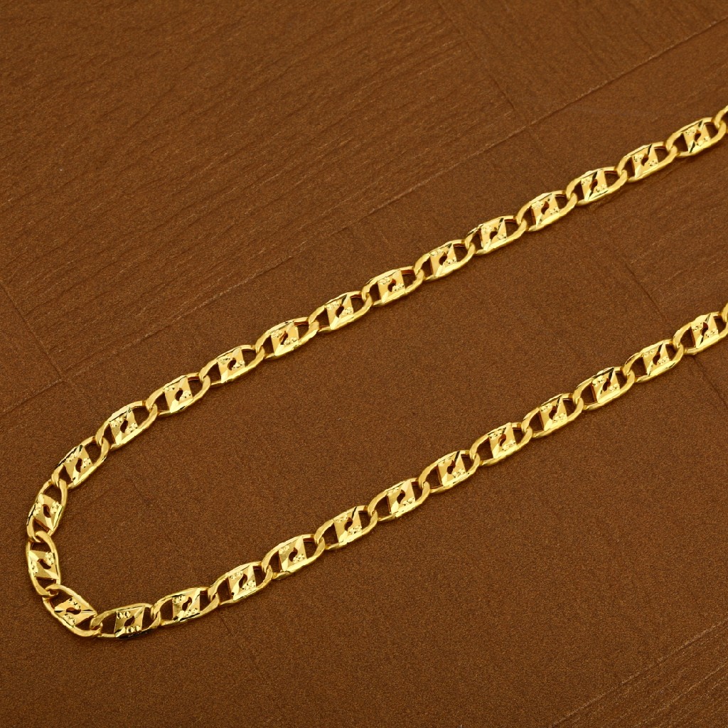 Mens Nawabi 22K Gold Chain-MNC05