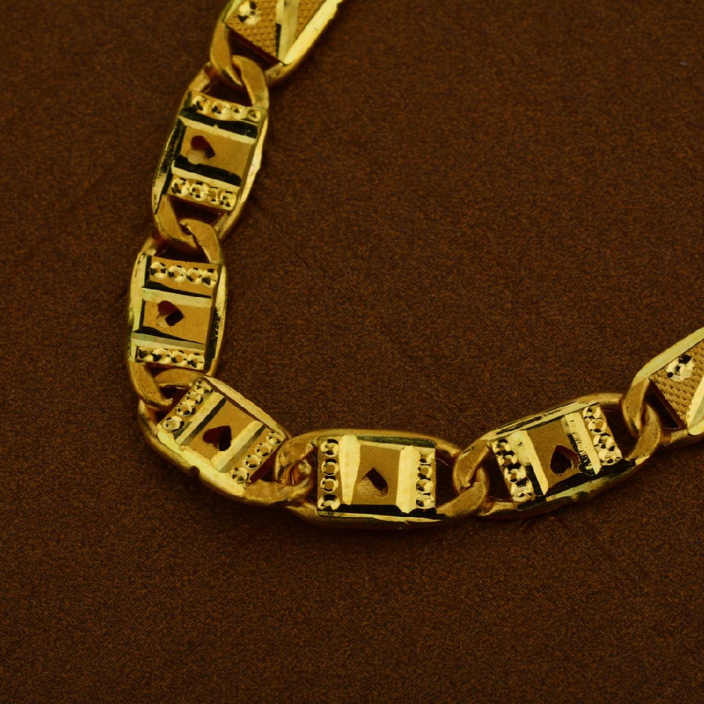 Mens 22K Nawabi Gold Chain-MNC03 - Image 3