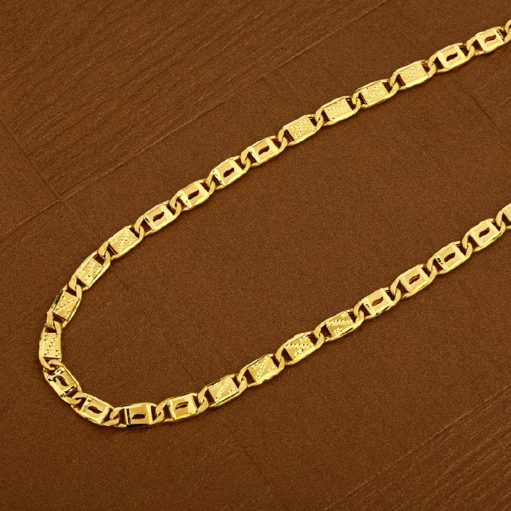 Mens Nawabi Gold 916 Chain-MNC01