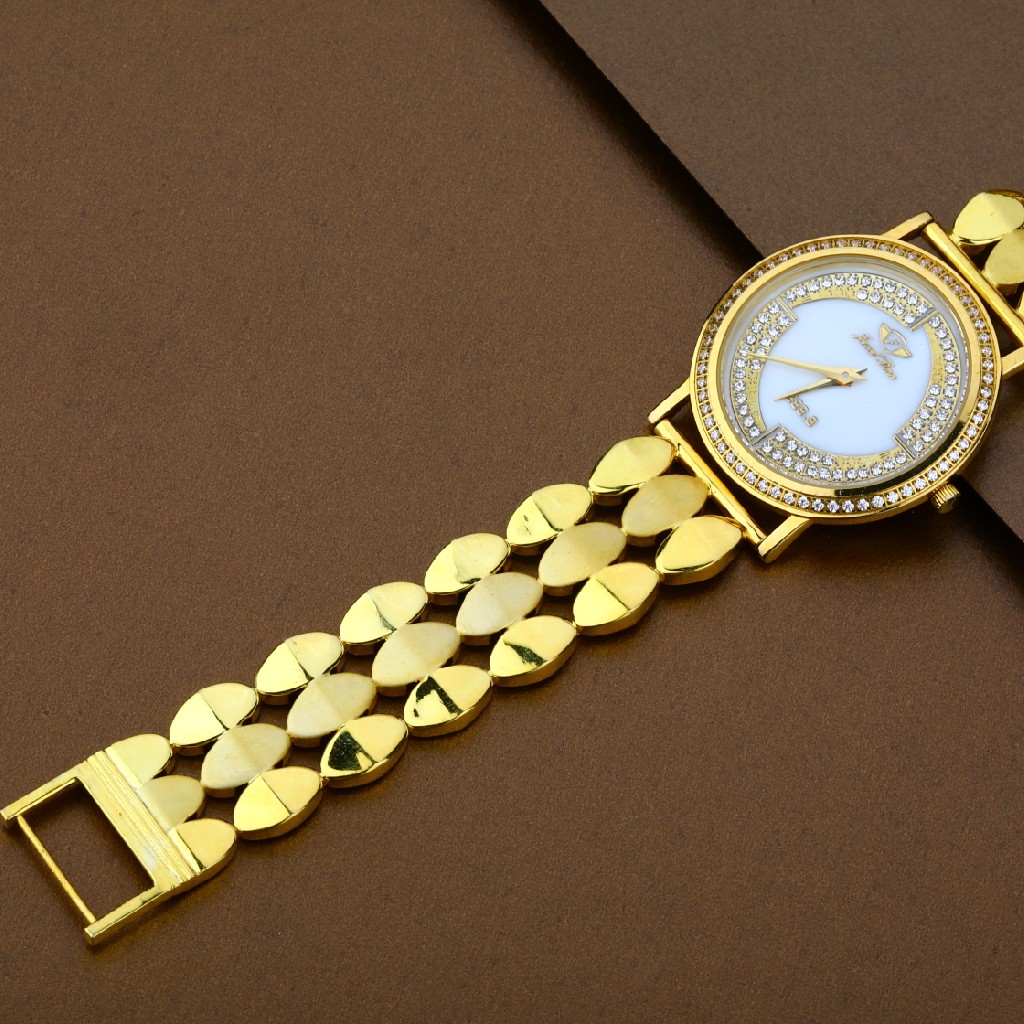 Mens 916 Plain Gold Watch-MW03
