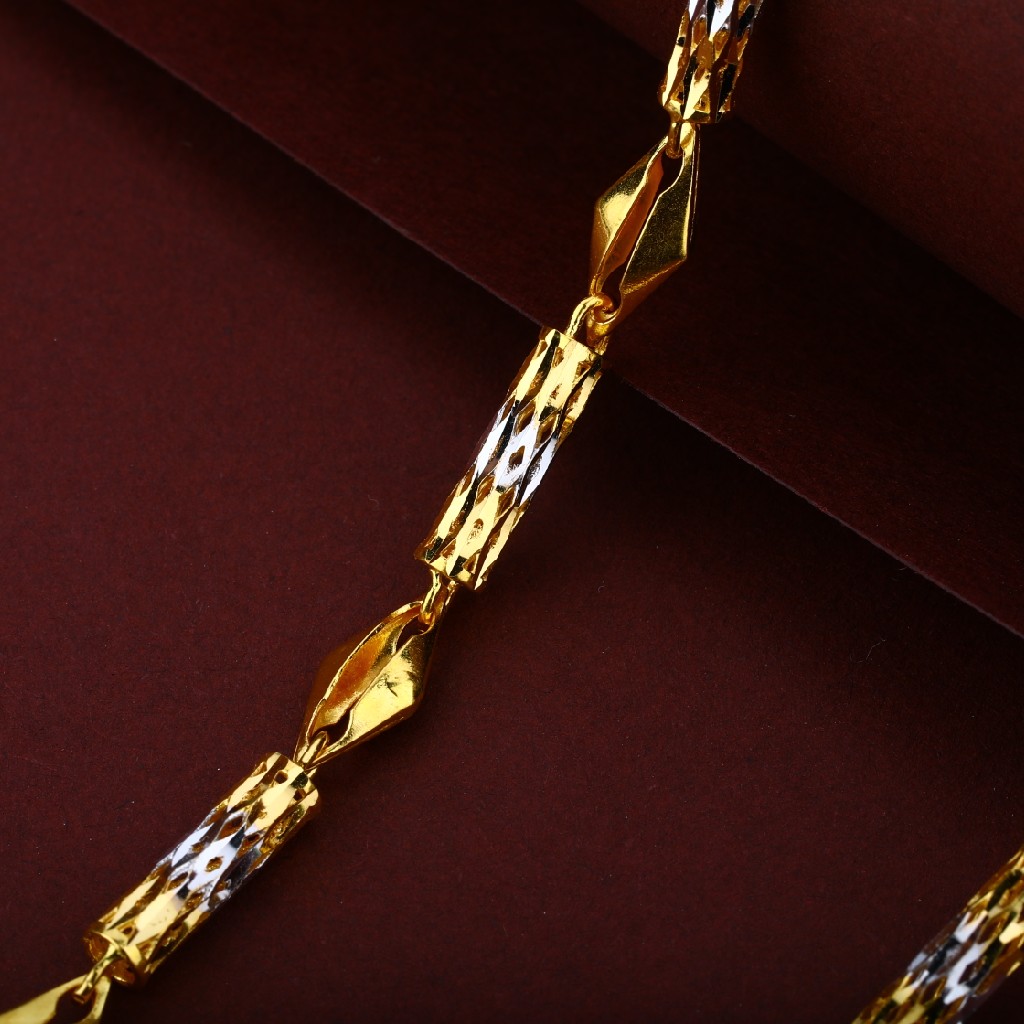 Men's Designer 22K Turkey Gold Chain - MTC39 - Image 2