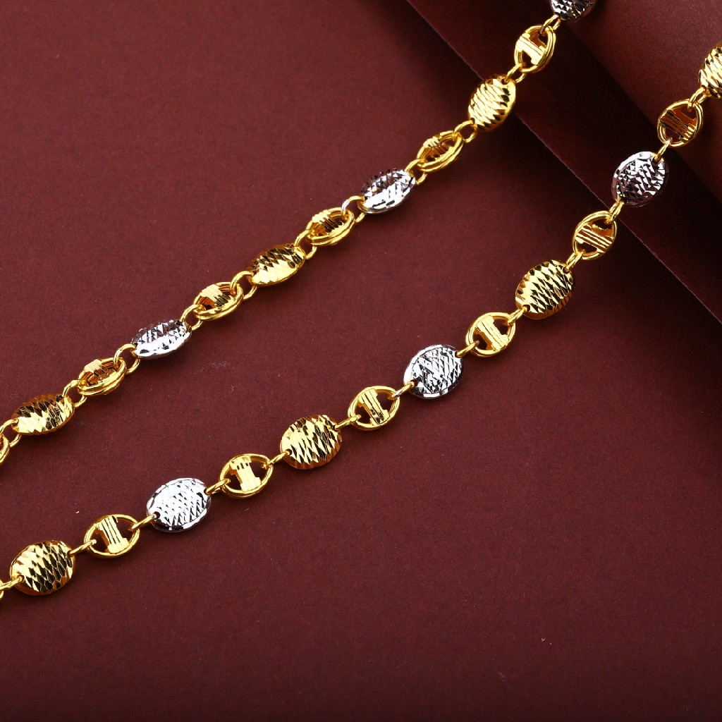 Men's Designer 22K Turkey Gold Chain - MTC36